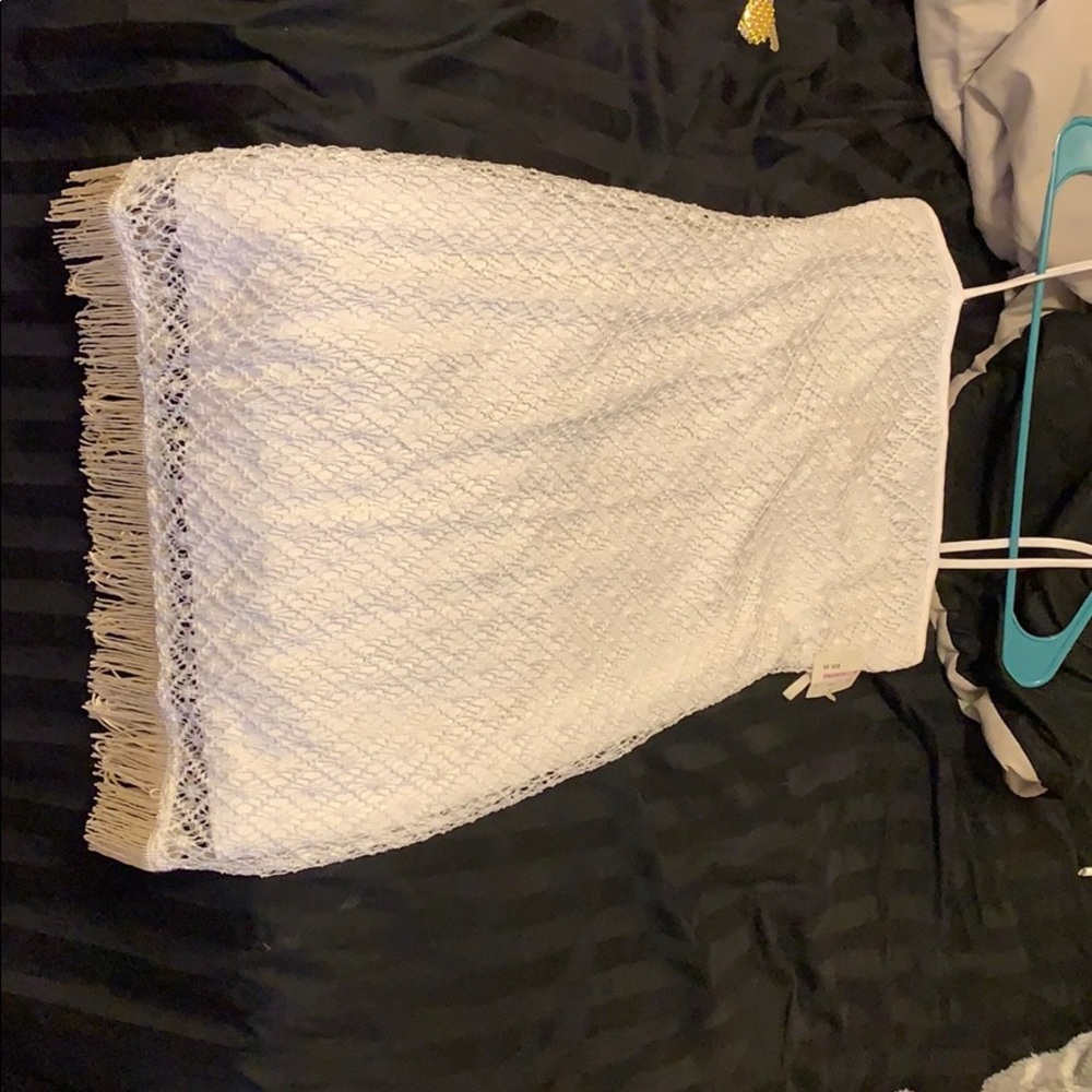 White short dress